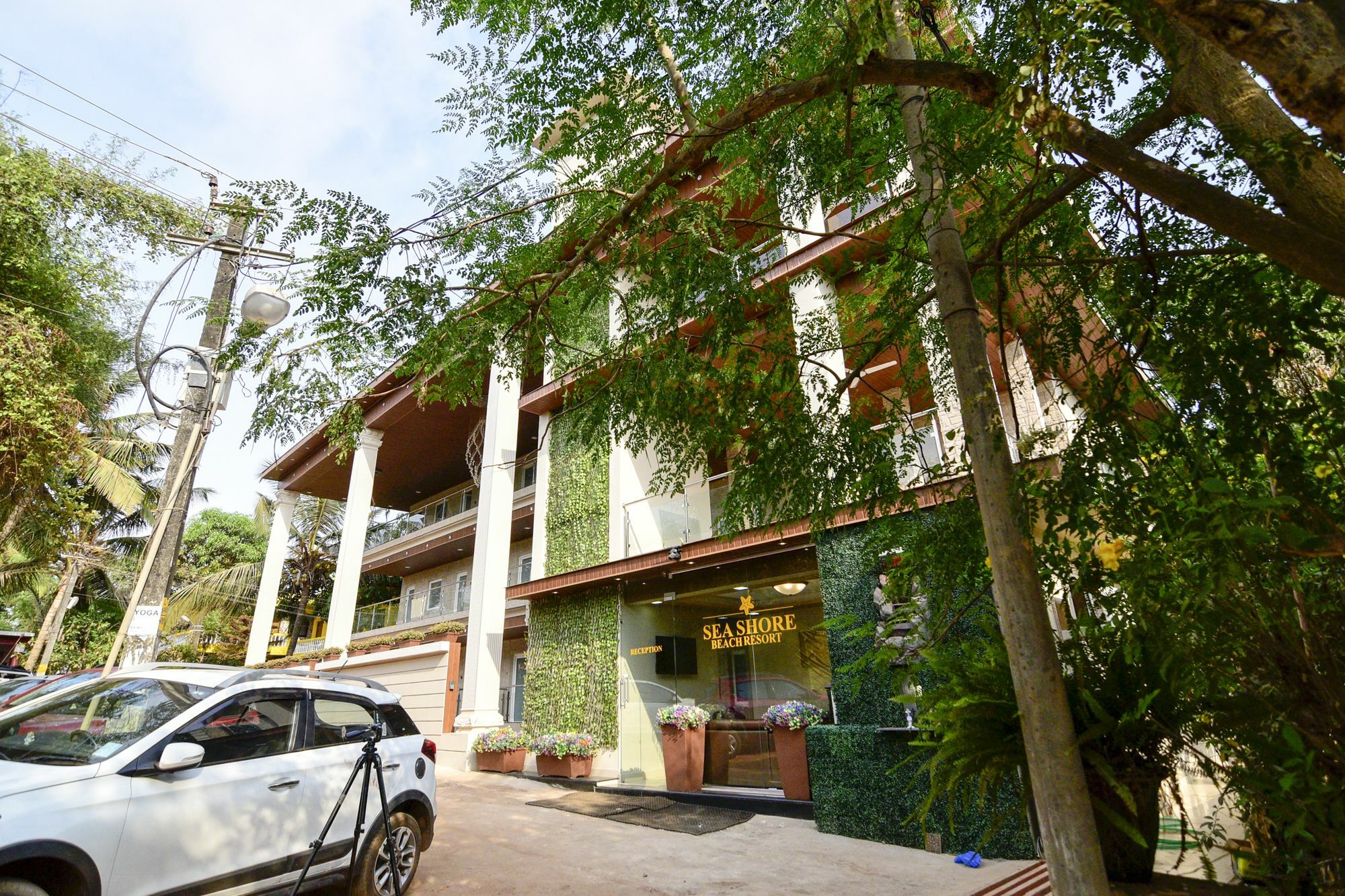 Seashore Beach Resort Calangute Exterior foto